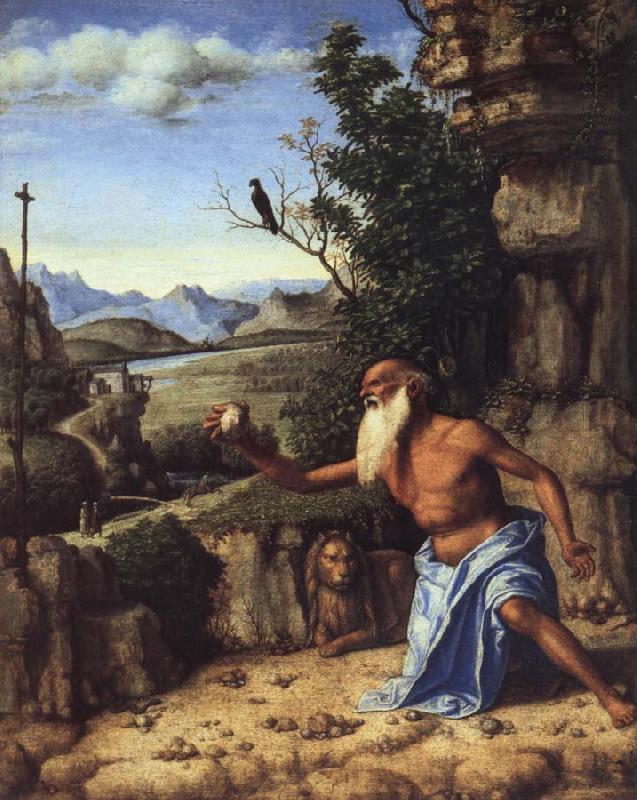MORONI, Giovanni Battista Saint Jerome in the Desert Sweden oil painting art